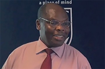Dr. Samson Nashon Shared Vision at the New Chair & Professorship Holders Event