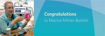 Dr. Marina Milner-Bolotin’s Promotion to Associate Professor