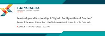Leadership and Mentorship: A “Hybrid Configuration of Practice”