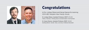 Congratulations to Drs. Lindsay Gibson and Harper Keenan