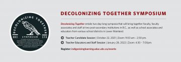 Decolonizing Together Symposium