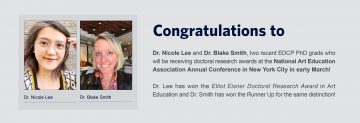 Congratulations to Dr. Nicole Lee and Dr. Blake Smith