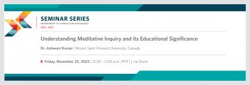 Understanding Meditative Inquiry and its Educational Significance