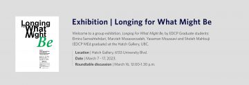Exhibition | Longing For What Might Be