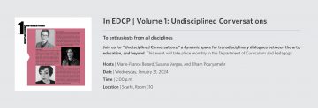 In EDCP | Volume 1: Undisciplined Conversations