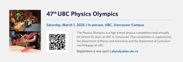 47th UBC Physics Olympics